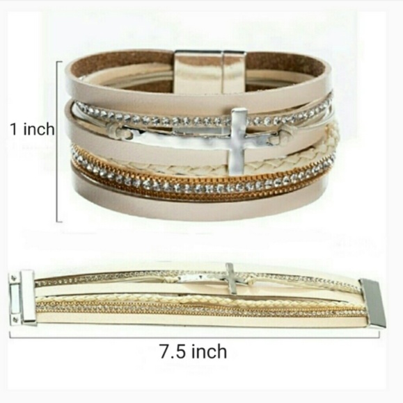 NEW Multi Blush Wrap Bracelet - Picture 7 of 8